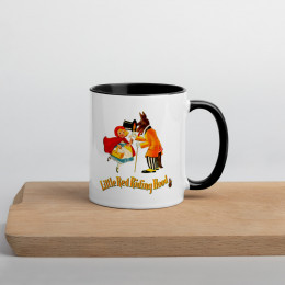 Little Red Riding Hood Mug with Color Inside